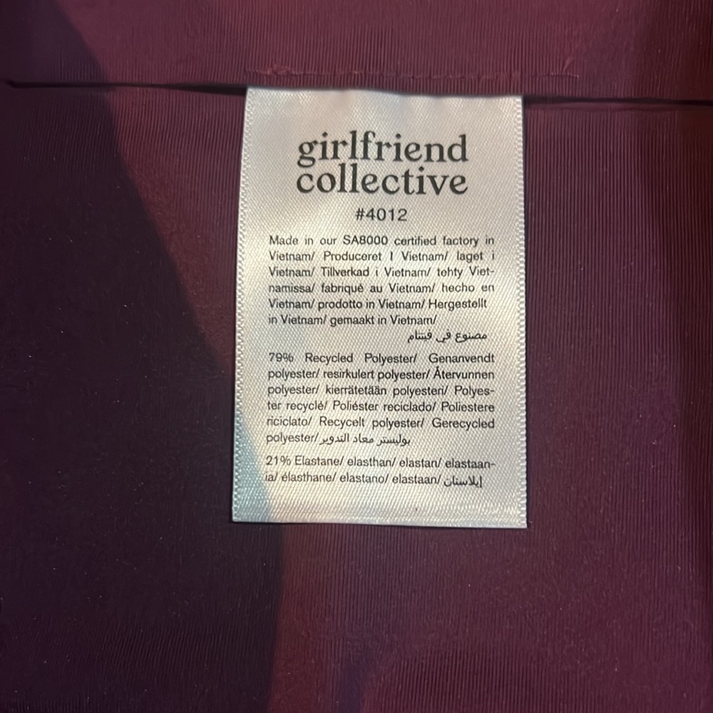 Girlfriend Collective NWT Compression High Rise Legging - Picture 6 of 7